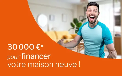 Un homme exulte, prêt à financer sa maison neuve avec 30 000 € !