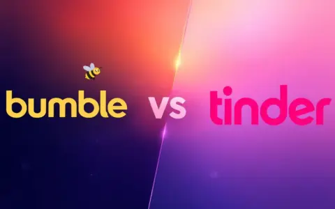 Bumble vs Tinder. Która aplikacja randkowa wygra? Pszczółka Bumble kontra czerwone serce Tindera.