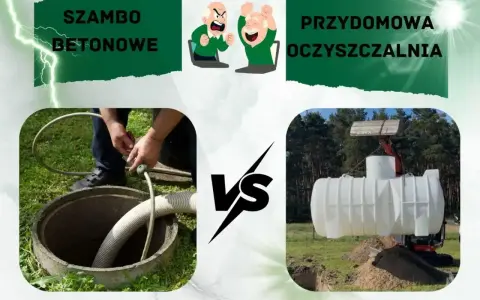 Porównanie szamba betonowego i przydomowej oczyszczalni. Które rozwiązanie wygra ranking oczyszczalni biologicznych?