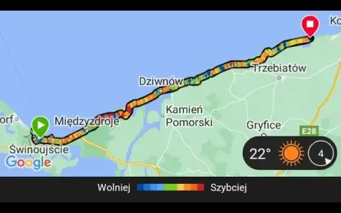 Najlepsza trasa do Kołobrzegu - uniknij korków i zyskaj czas podróży