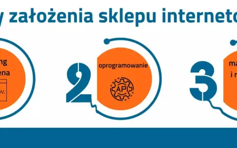 Koszty sklepu internetowego: hosting i domena, oprogramowanie (API), marketing i reklama (ADS).