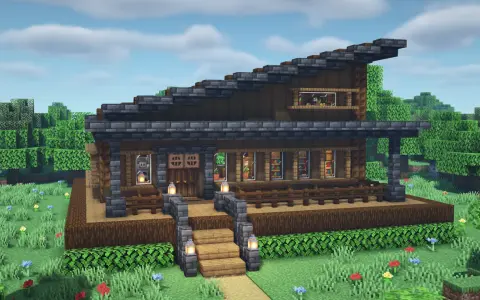 Minecraft: Zbuduj wymarzony drewniany dom! Techniki i inspiracje.