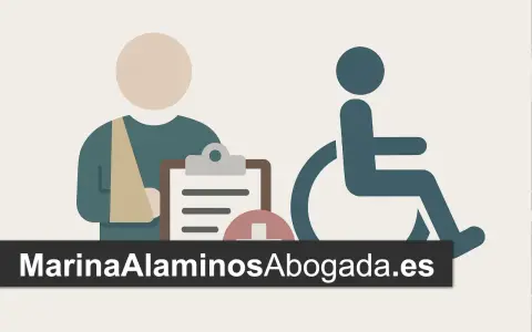 Entiende la diferencia entre incapacidad y discapacidad. Iconos de persona con brazo vendado y silla de ruedas.