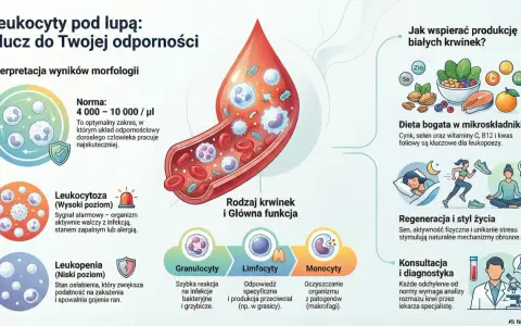 Podwyższone leukocyty: Kiedy martwić się, a kiedy nie?