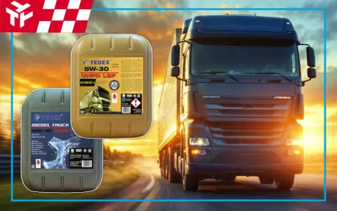 Olej silnikowy 15w40 jaki to olej? Tedex Diesel Truck 15W-40 SHPD zapewnia ochronę silnika ciężarówki podczas długich tras.