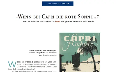 Capri-Fischer Songtext: Kompletter Text & Bedeutung | Philipp Busch
