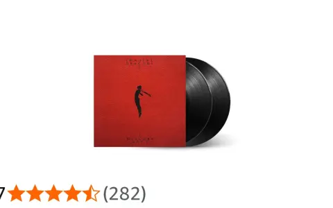 Płyta winylowa Imagine Dragons Mercury – Act 2. Czerwona okładka z sylwetką postaci i tytułem albumu.