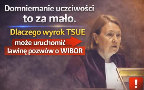Wyrok TSUE w sprawie WIBOR może uruchomić lawinę pozwów. Domniemanie uczciwości to za mało.