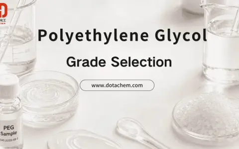 Polyethylene Glycol Grade Selection. Discover the advantages of polyethylene glycol for your needs.