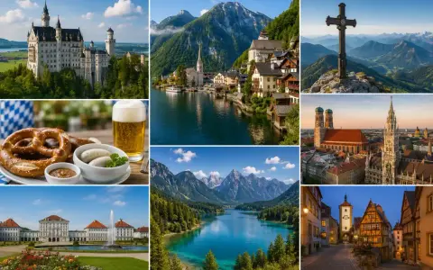 Zamek Neuschwanstein, Monachium, jezioro i góry, precle z piwem – to wszystko Bawaria, Niemcy.