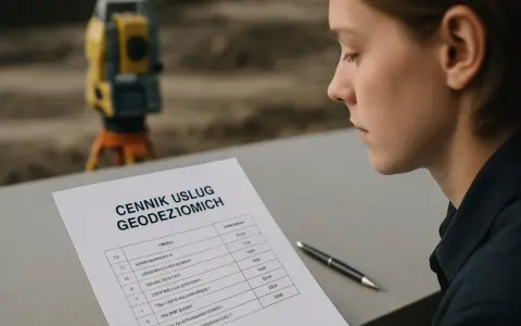 Jaki jest koszt geodety? Poznaj ceny i czynniki wpływające na stawki
