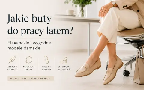 Jakie buty na lato do pracy? Eleganckie, beżowe mokasyny damskie ze skóry naturalnej, zapewniające lekkość i komfort.