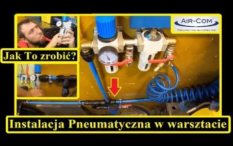 Instalacja pneumatyczna w warsztacie: Jak zbudować i uniknąć błędów?