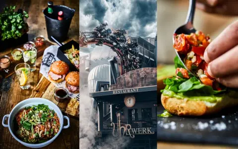 Leckeres Essen im Phantasialand: Burger, Bowl & frische Zutaten. Ein Restaurant mit einzigartiger Atmosphäre.