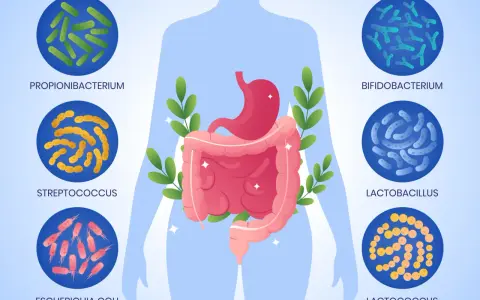 Il microbiota è l'insieme di microrganismi che vivono nel nostro corpo, come batteri (Propionibacterium, Bifidobacterium, Lactobacillus, Streptococcus, Escherichia coli, Lactococcus) e altri, essenziali per la salute intestinale.