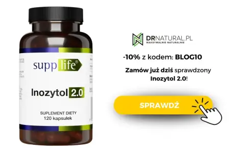 Suplement diety Inozytol 2.0 od SuppLife. Zamów już dziś i skorzystaj z promocji -10% z kodem BLOG10.