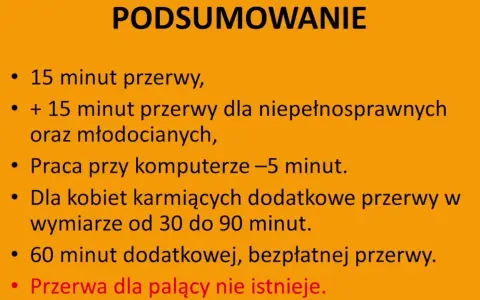 Ile przerwy w pracy Ci przysługuje? Kodeks Pracy wyjaśnia