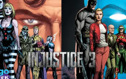 El cómic Injustice 3 presenta a Batman y otros héroes enfrentando la injusticia.