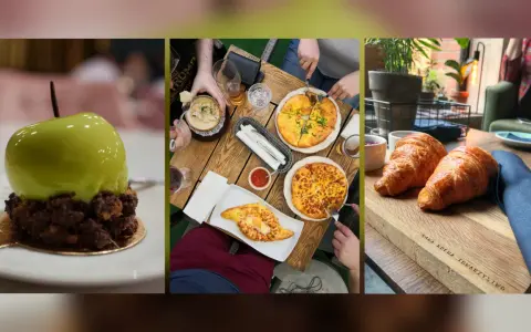 Pyszne ciasto, gruzińskie chaczapuri i chrupiące croissanty. Idealne miejsce, gdzie zjeść dobry obiad Bielsko Biała.