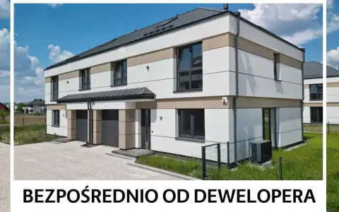 Nowoczesne segmenty z garażami, cichy dom za furtką, idealne miejsce na spokojne życie.
