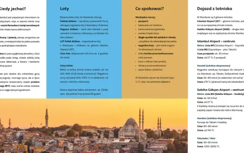 Stambuł atrakcje: widok na miasto z meczetami i minaretami, idealne na wiosnę i jesień.