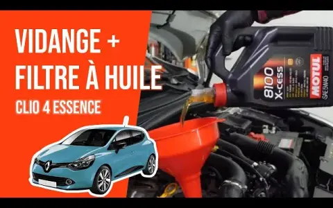 Huile Clio 4 essence : RN0710 5W-40, le guide complet