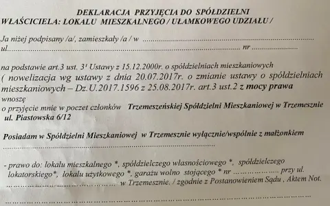 Członkostwo w spółdzielni mieszkaniowej: Obowiązek czy Twój wybór?