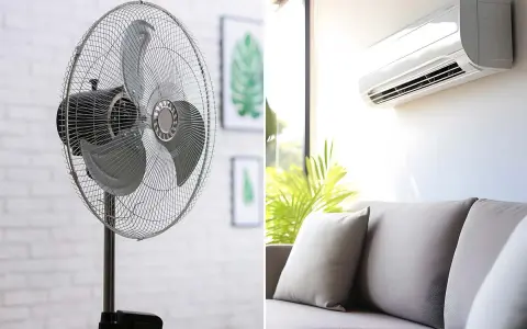 Ventilatore e condizionatore: due modi per combattere il caldo. Il fan condizionatore significato è aria fresca.