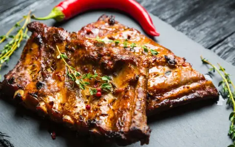 Soczyste żeberka w sosie, z chili i tymiankiem. Idealne przyprawy do żeberek, by nadać im wyrazisty smak.