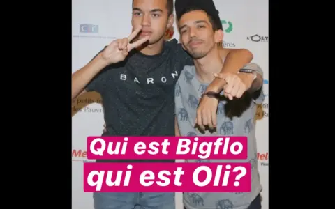 Les membres de Bigflo et Oli posent ensemble, l'un faisant un signe de paix. Qui est Bigflo, qui est Oli ?