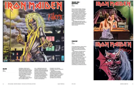 Iron Maiden Killers – okładka albumu z Eddiem. Inne utwory Iron Maiden: Purgatory i Twilight Zone.