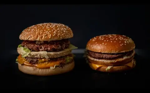 Ile waży burger? Od Big Maca po domowy poznaj prawdziwą wagę