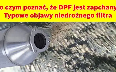Uszkodzony DPF objawy - jak rozpoznać problemy z filtrem cząstek stałych
