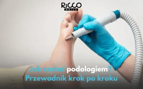 Rękawiczka z frezarką pielęgnuje stopę. Dowiedz się, jak zostać podologiem i rozpocząć karierę w tej branży.