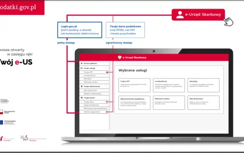 e-Urząd Skarbowy: Twoje usługi online. Pełny dostęp do informacji skarbowej, zeznań PIT, e-mikrofirmy i mandatów.