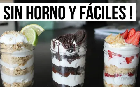 Postres sin horno: 20 recetas fáciles y rápidas para triunfar
