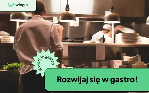 Szef kuchni w restauracji. Idealne miejsce na rozwój kariery w gastronomii. #workingastro