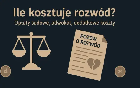 Ile kosztuje rozwód? Cennik adwokata i ukryte koszty 2024