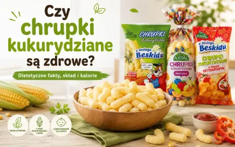 Czy chrupki kukurydziane są zdrowe? Dowiedz się o ich składzie, kaloriach i dietetycznych faktach. Bezglutenowe, z mąki kukurydzianej i wody, lekkostrawne dla dzieci.