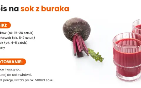 Jak zrobić sok z buraków do picia – prosta receptura na zdrowie