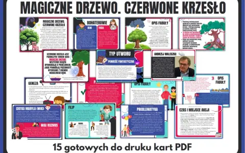 Magiczne drzewo, czerwone krzesło: opowieść o życzeniach, konsekwencjach i rodzinie.