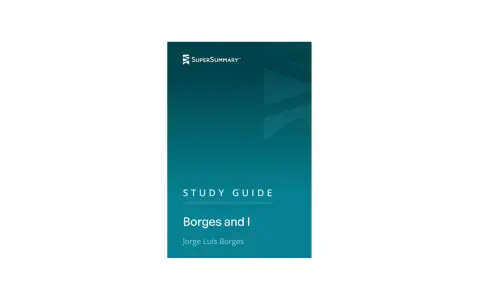 Guida allo studio "Borges and I" di Jorge Luis Borges, un'immersione nei suoi libri.