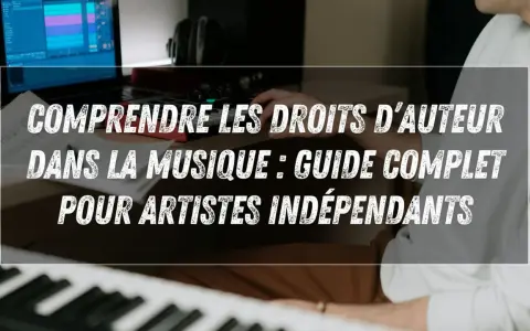 Guide complet sur les droits d'auteur pour les artistes indépendants, abordant le statut d'artiste auteur.
