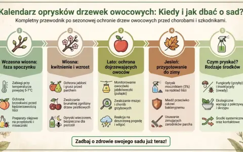 Kalendarz oprysków drzew owocowych: tabela sezonowych zabiegów ochronnych. Od wczesnej wiosny do jesieni, z uwzględnieniem rodzajów środków.