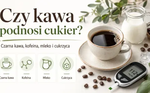 Kawa, kofeina, mleko i cukrzyca. Czy kawa podnosi cukier? Glukometr pokazuje 112 mg/dL.