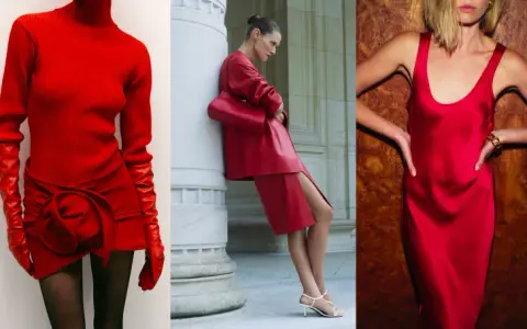 Ispirazioni per come vestirsi a San Valentino: abiti rossi eleganti, completi in pelle e dettagli sensuali per un look indimenticabile.