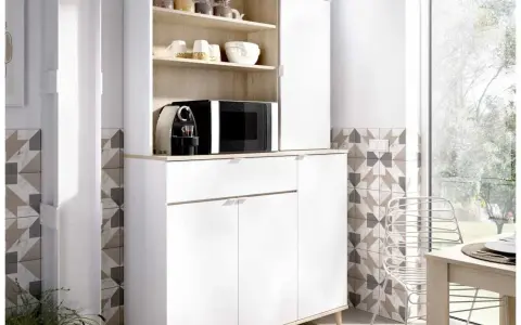 Mueble auxiliar cocina: gana espacio y estilo sin obras