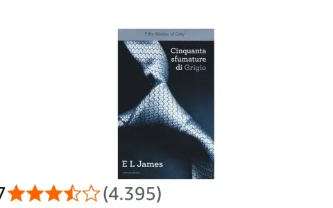 Copertina del libro "Cinquanta sfumature di Grigio", con un primo piano di una cravatta annodata. Un invito a scoprire il contratto che ha cambiato tutto.
