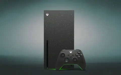 Nowy Xbox Series X w gwiezdnym designie, z kontrolerem. Czekam na premierę!