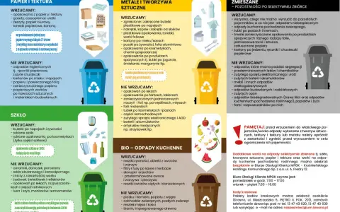 Gdzie wyrzucać torebki damskie? Wrzucamy je do pojemnika na metale i tworzywa sztuczne, jeśli są plastikowe. Papierowe do papieru i tektury.